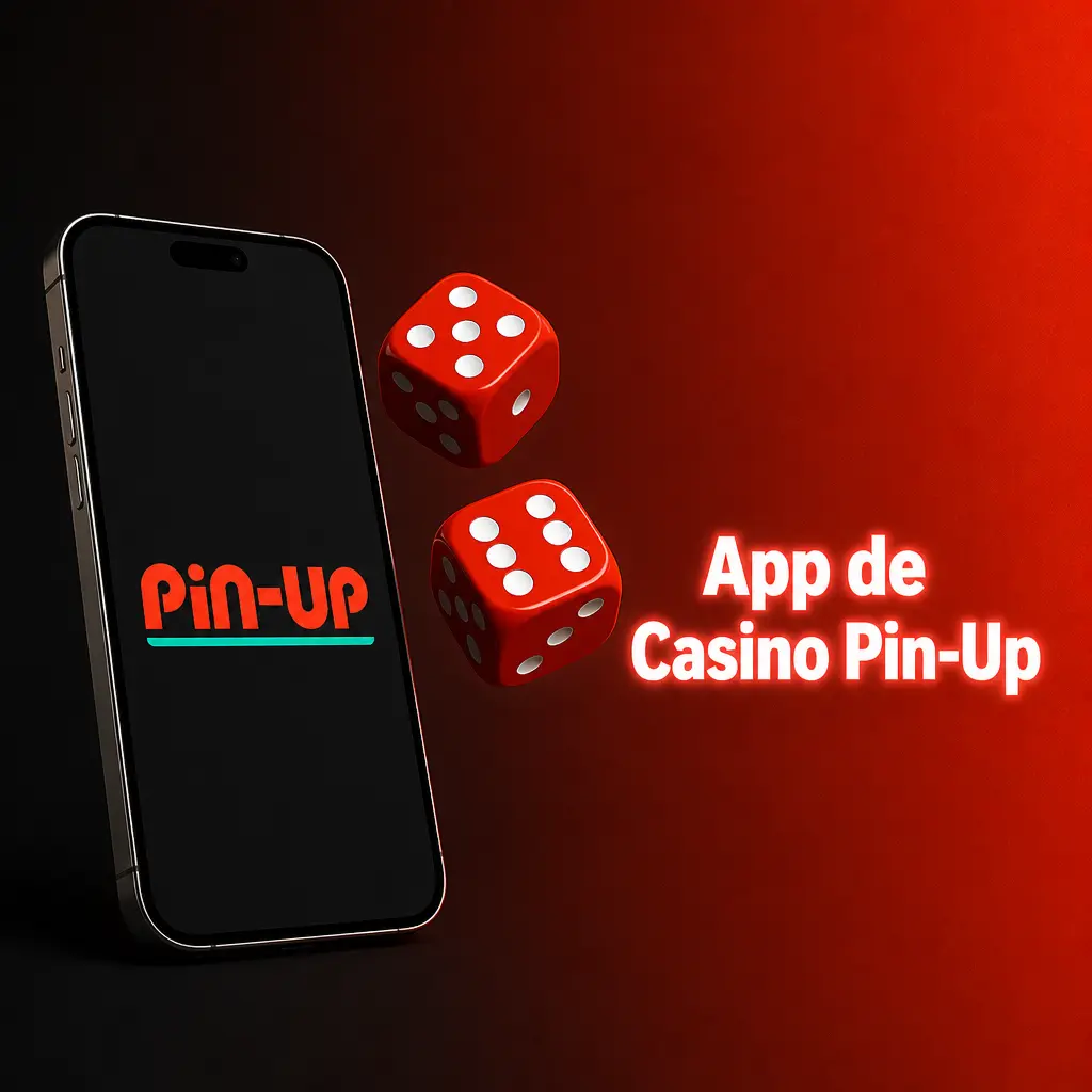 App de Casino Pin-Up mostrando su catálogo de juegos