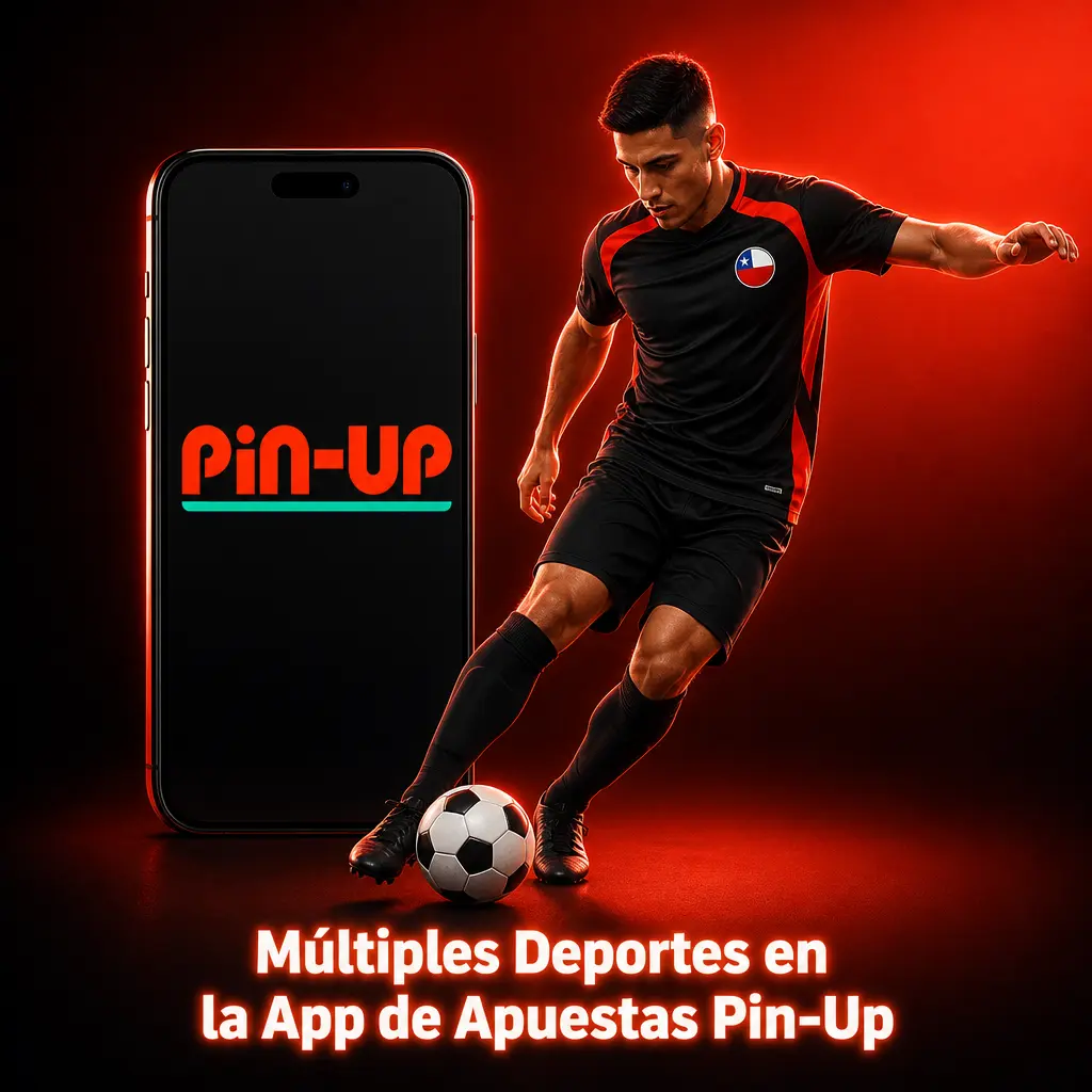 Variedad de deportes disponibles para apostar en la app Pin-Up