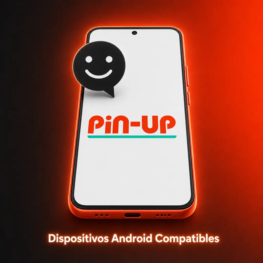 Teléfono Android compatible con la app Pin-Up